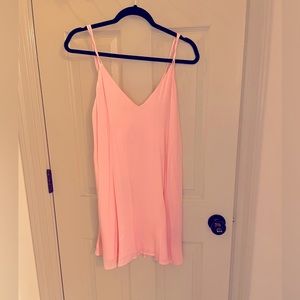 Lulus Baby Pink Perfect Beach Trip Dress